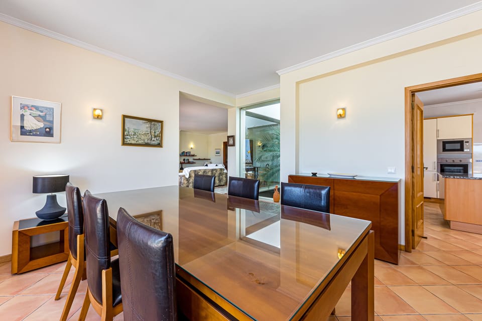 Inside dining area