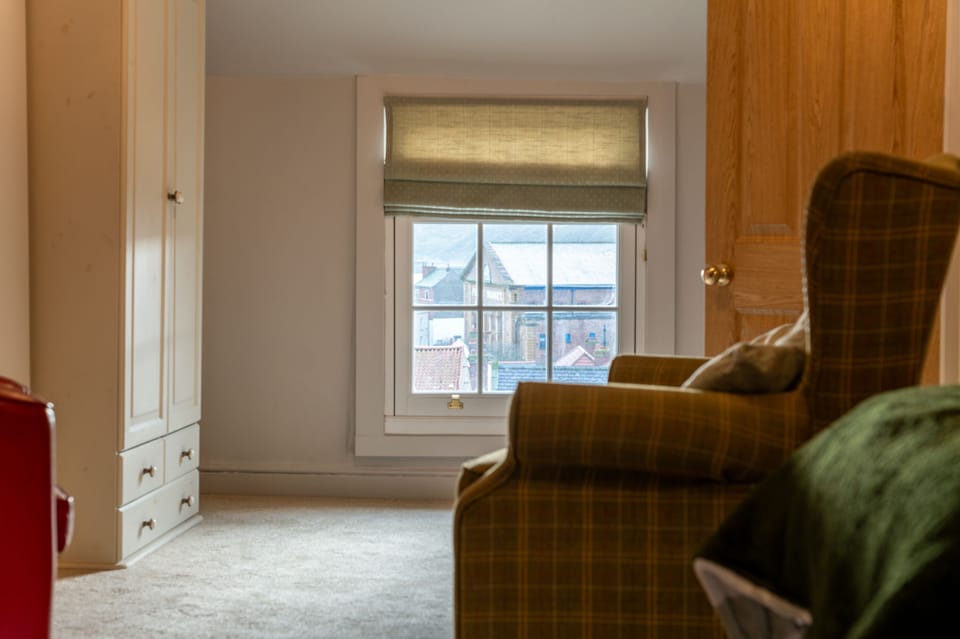 Plenty of spots to view the sea in the twin bedroom
