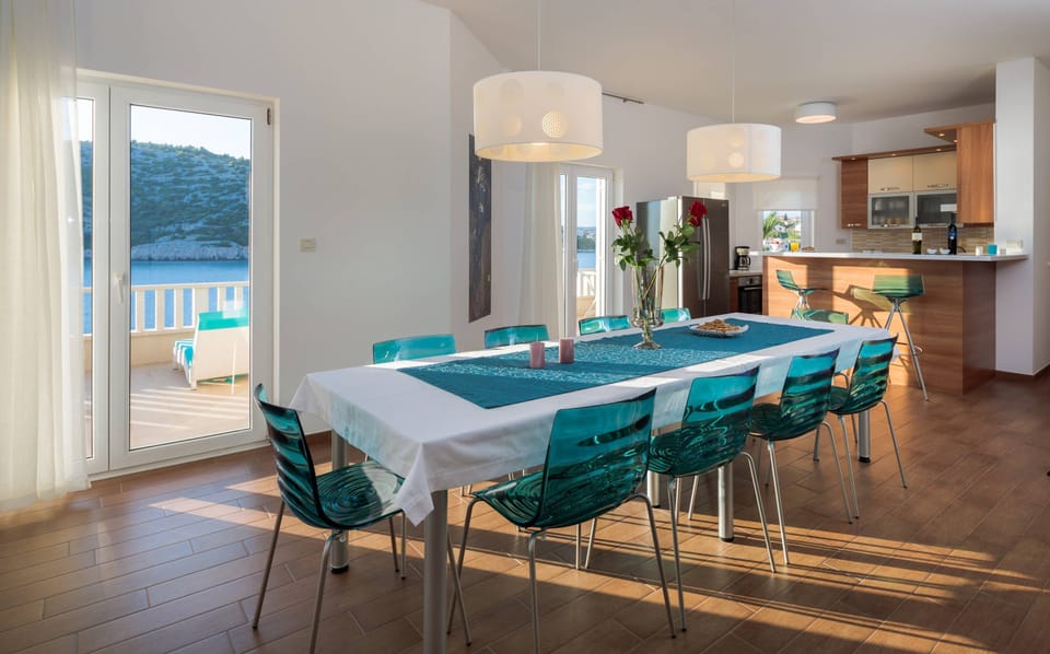 Dining table for ten persons