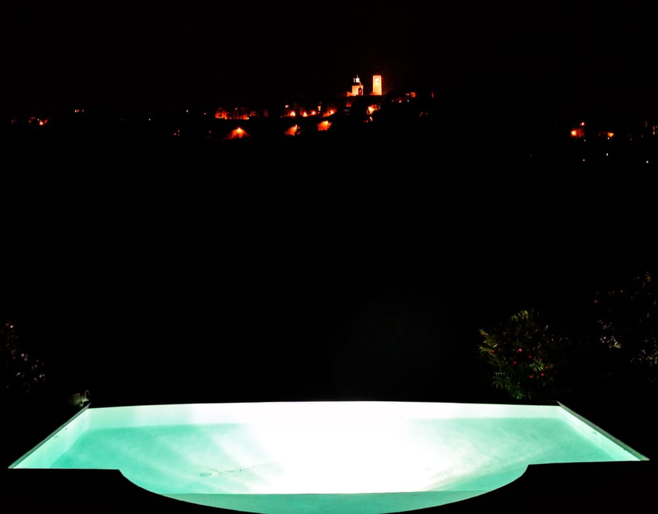 Night time view