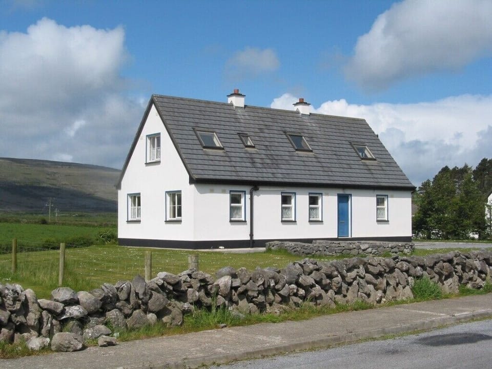 Caher Cottage rear garden & patio