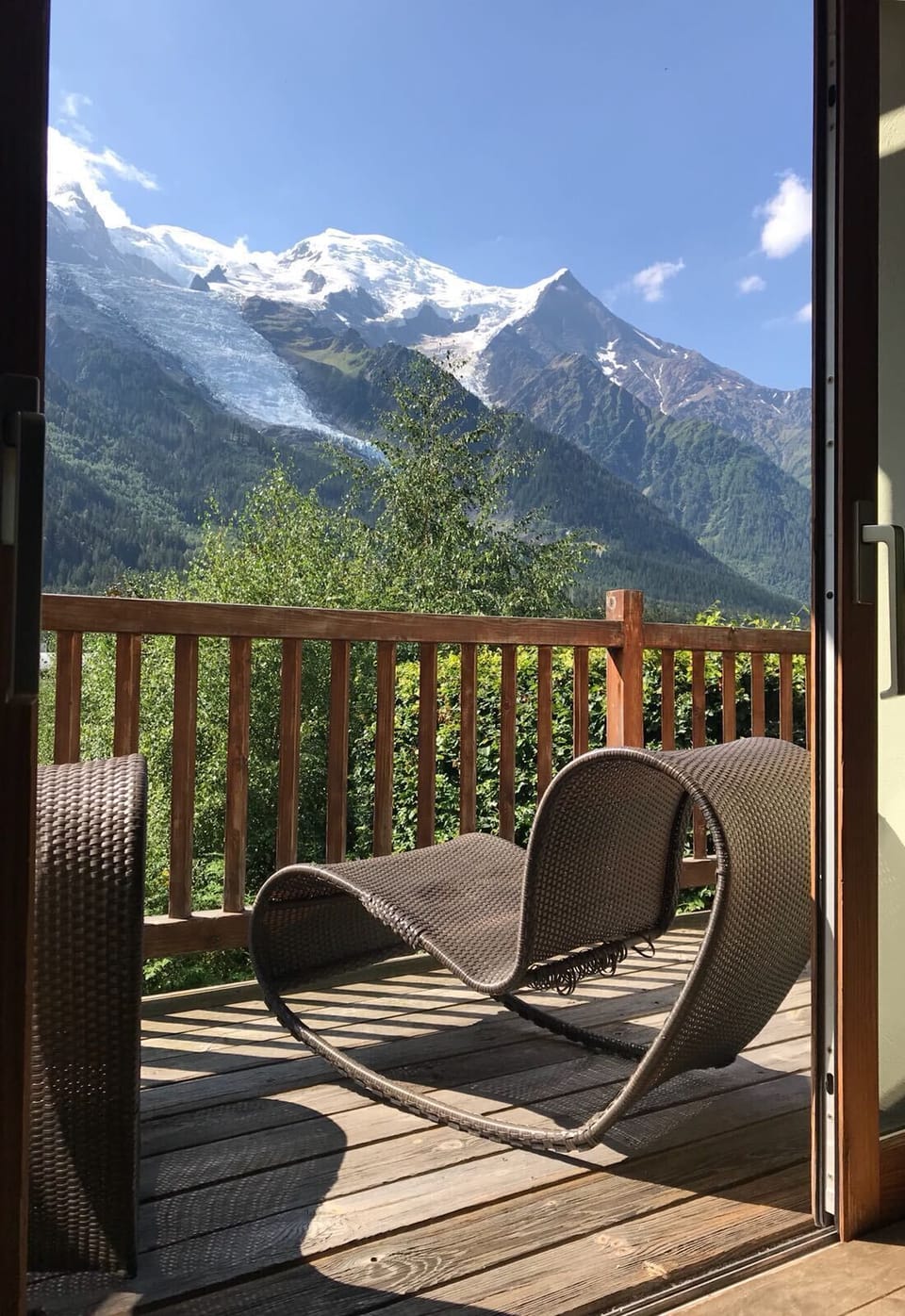Enjoy the views from the sunny south facing balcony 