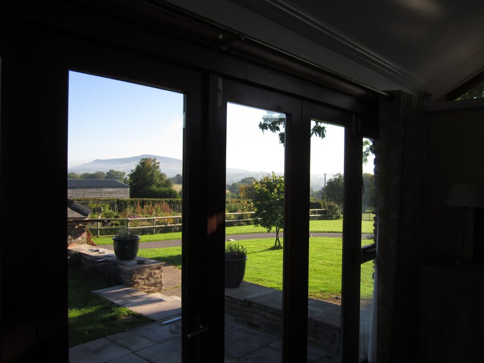 view from living room