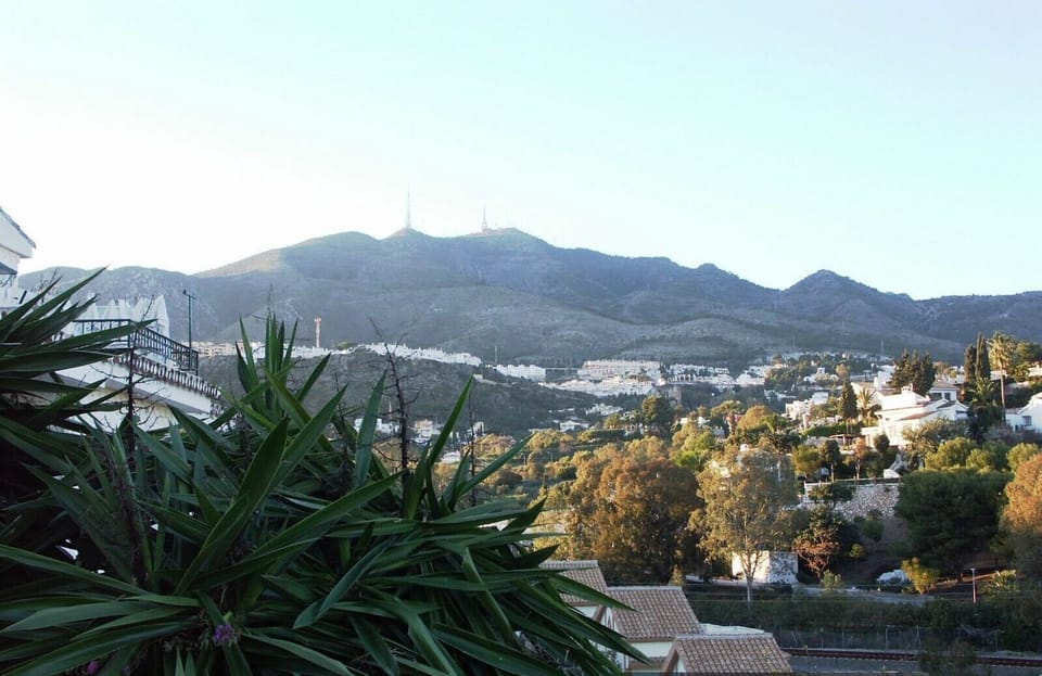 View of the hills