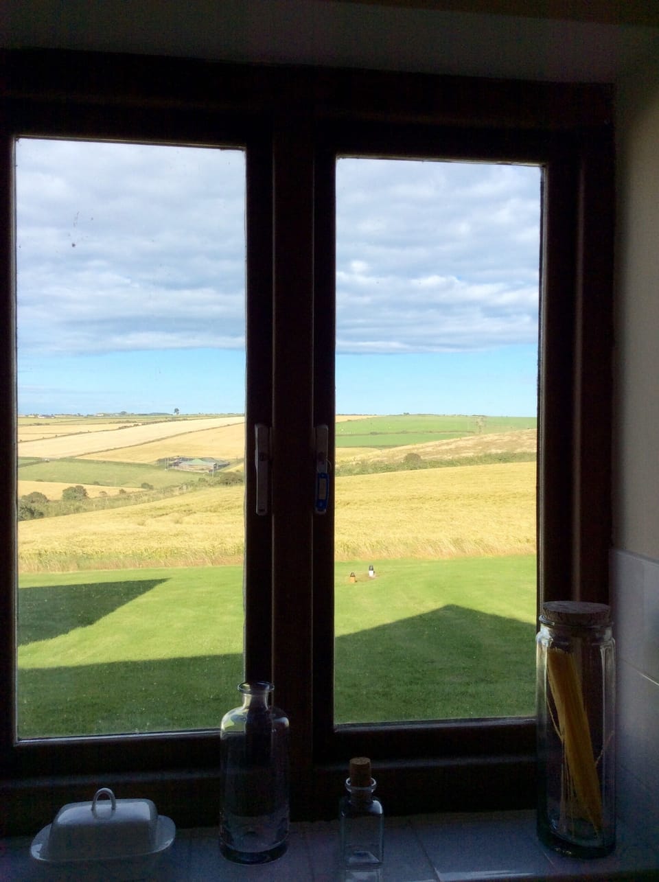 View from kitchen window