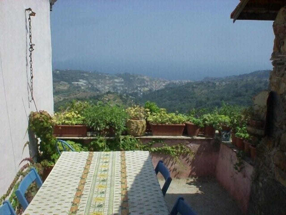 The panoramic view from the main terraces