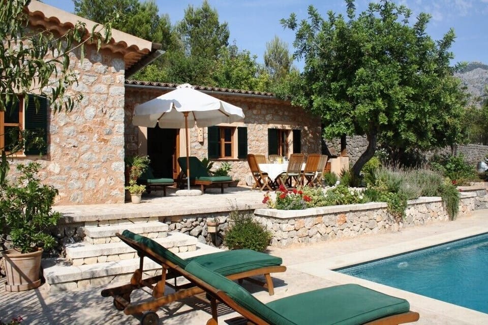 View of villa