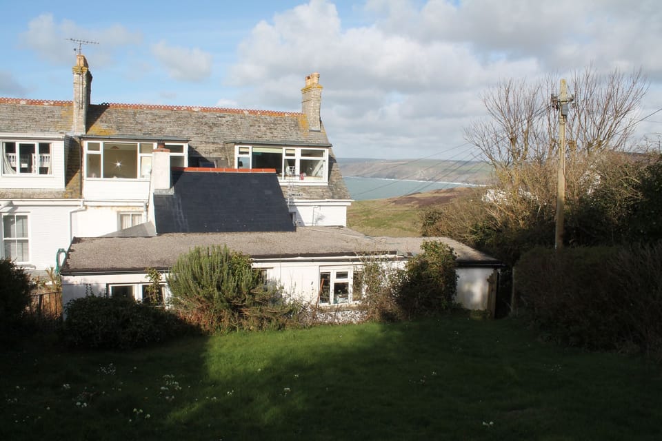 back of Seapoint from communal garden