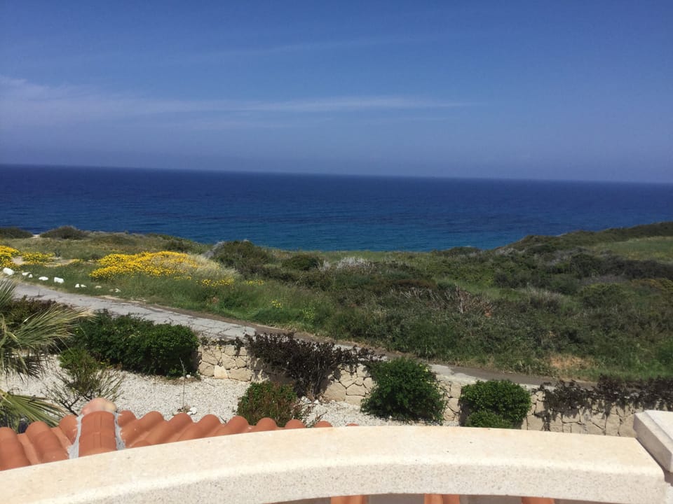 Sea view from upstairs terrace 