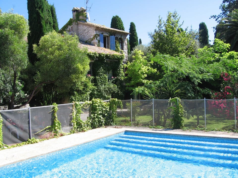 House across the pool 