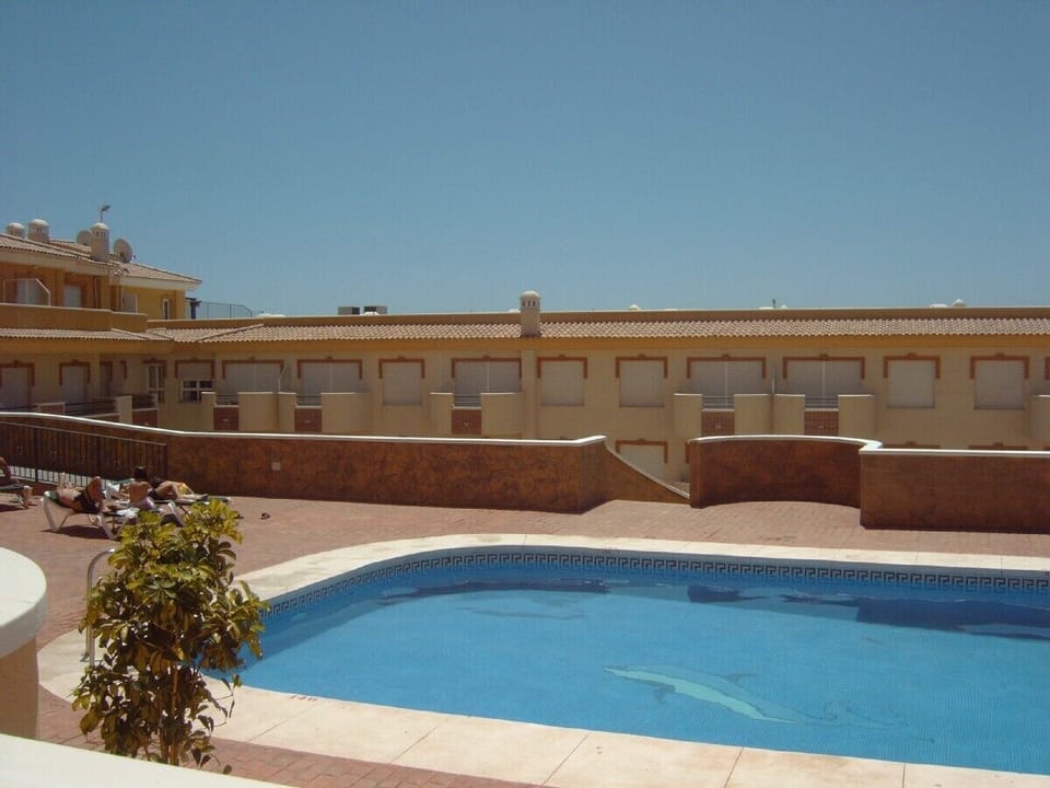 Pool view from apartment
