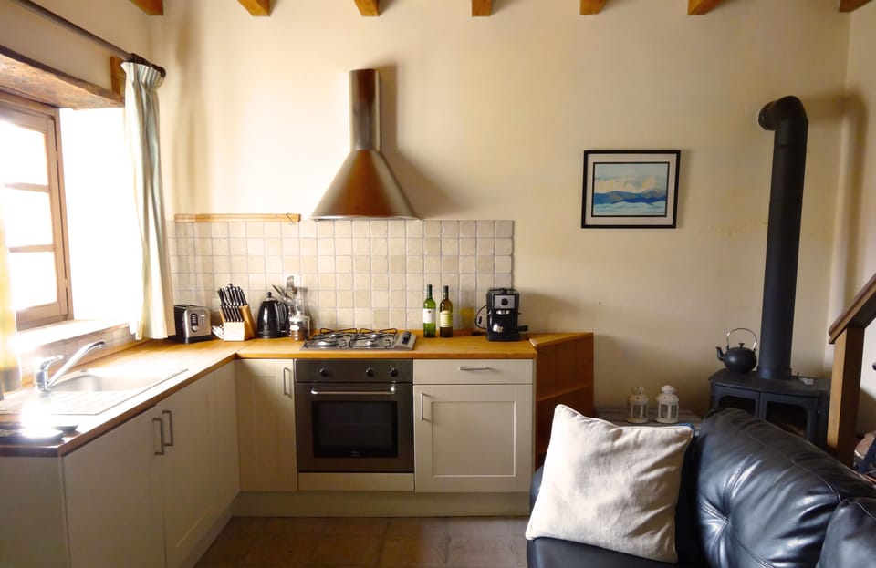 Kitchen & living area for the piccolo casa