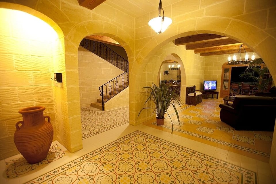 open plan entrance