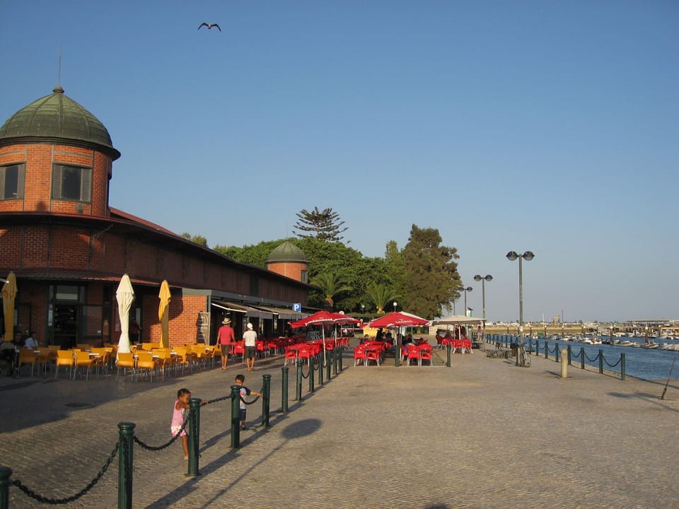 Seafront market area - shop by day, relax by night