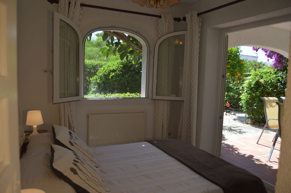 Looking out from bedroom 2