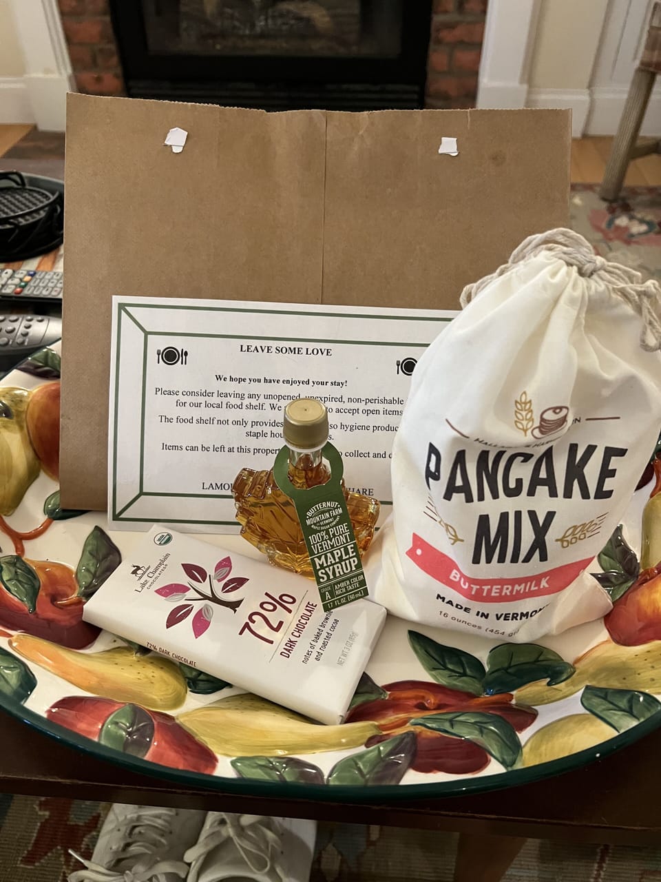 Welcome gift for our renters