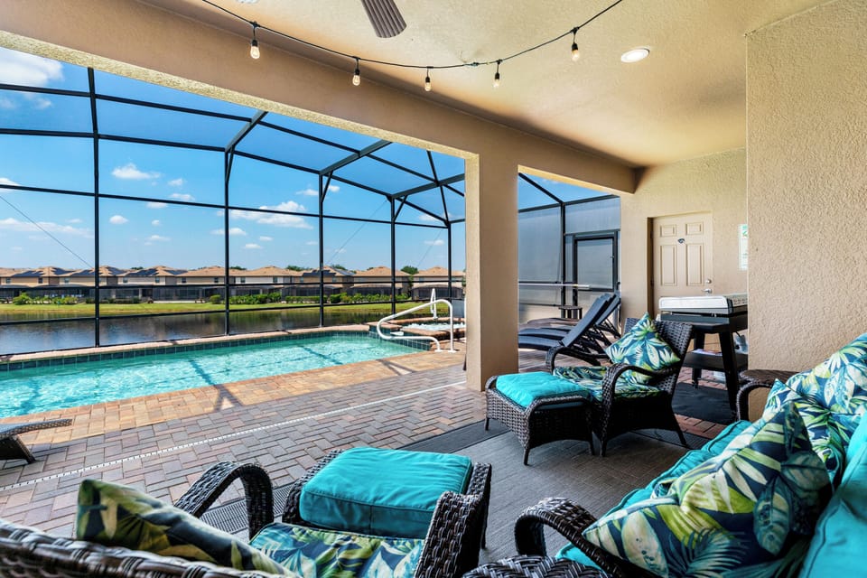 Views from covered lanai