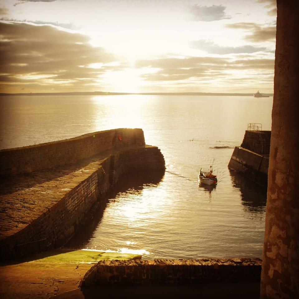 Fishing boats at Keiss Harbour