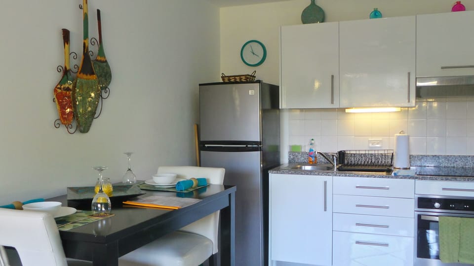 large fridge freezer in the American style kitchen/lounge