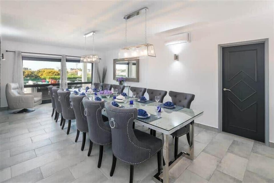 Large dining table