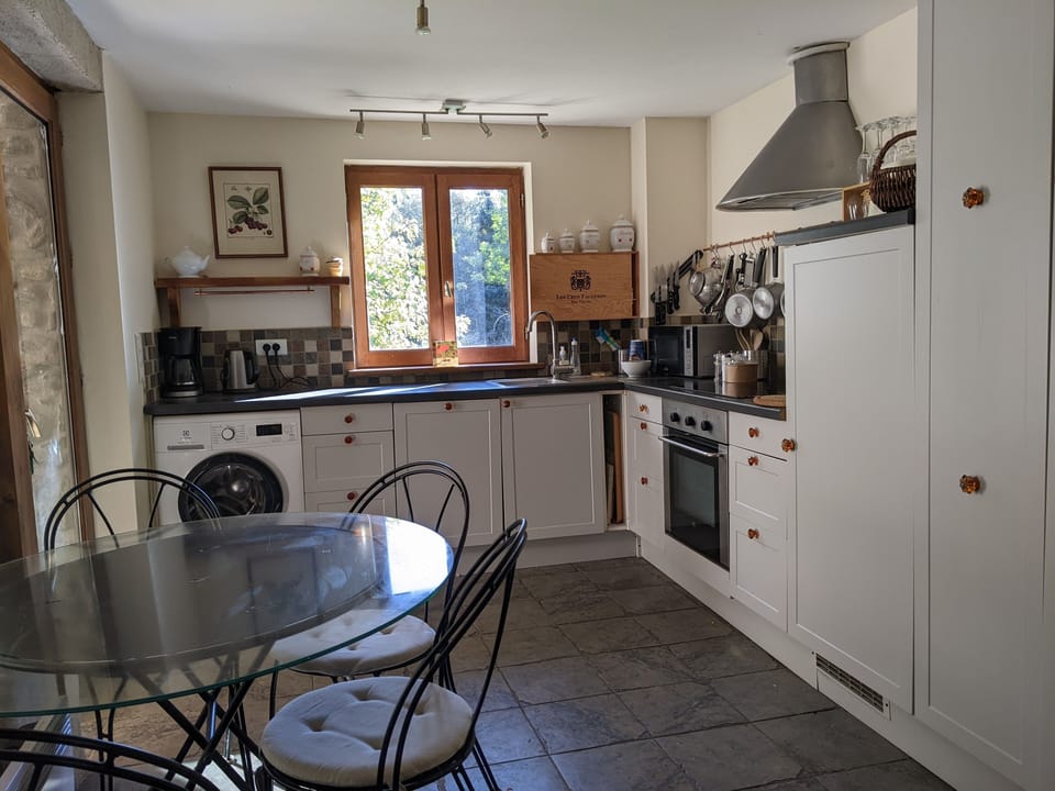 Kitchen from dining room