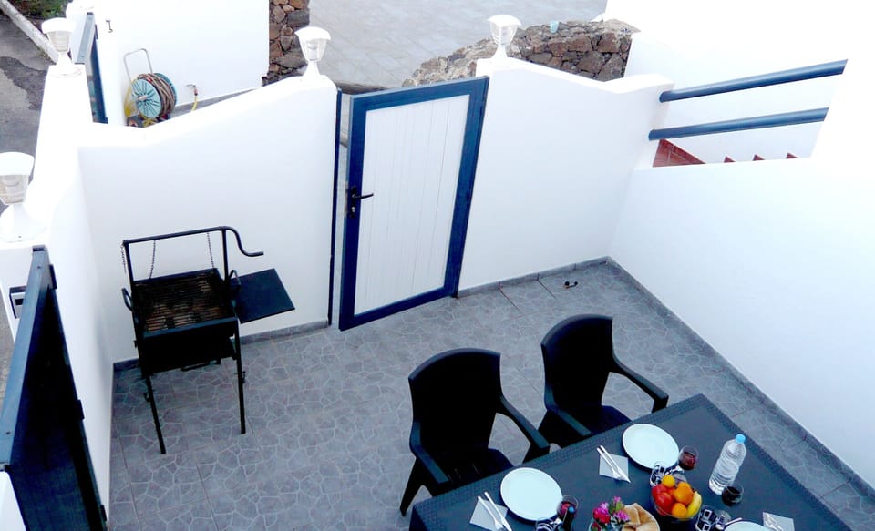 private terrace with BBQ
