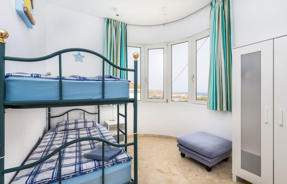 Ground floor bunk beds.