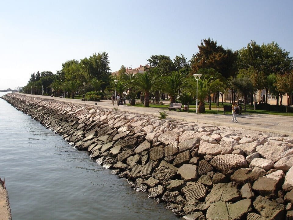 The nearby town of Tavira