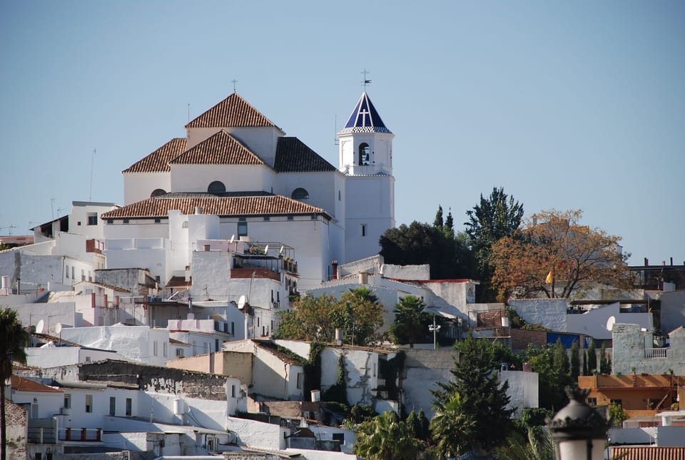 Local white Andalusian village 
