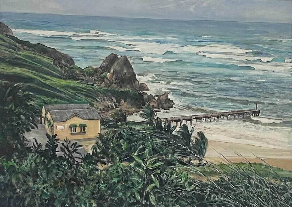 Painting of east coast.