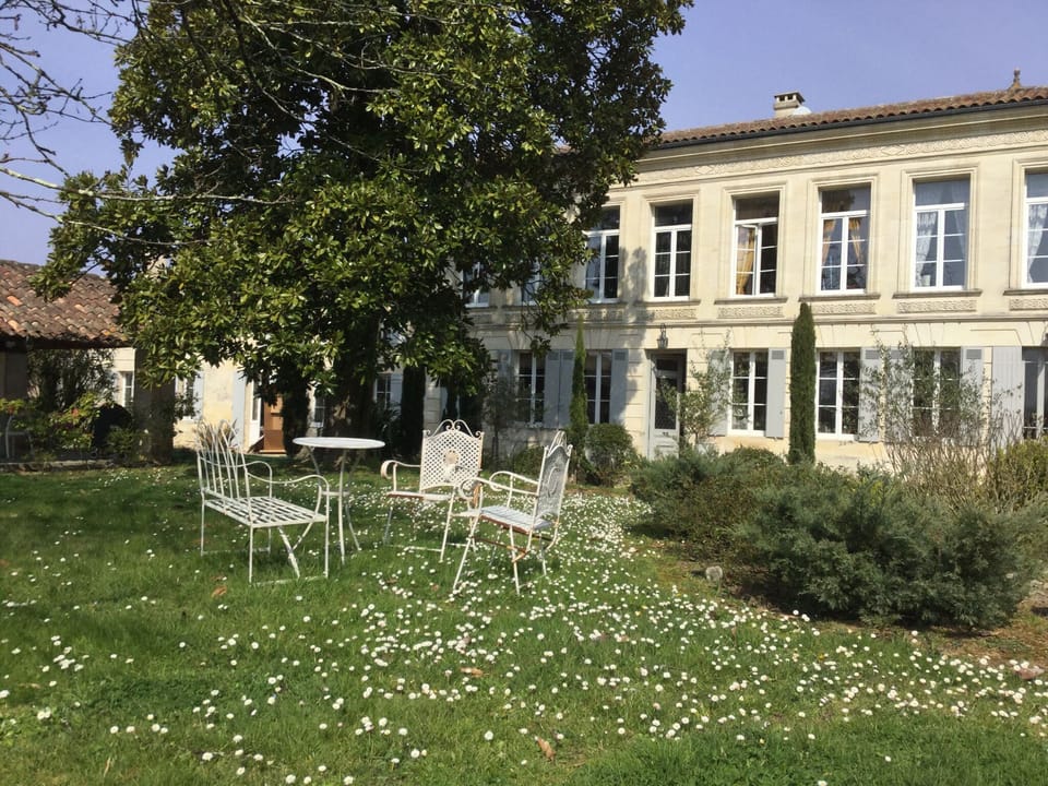 The front of the house