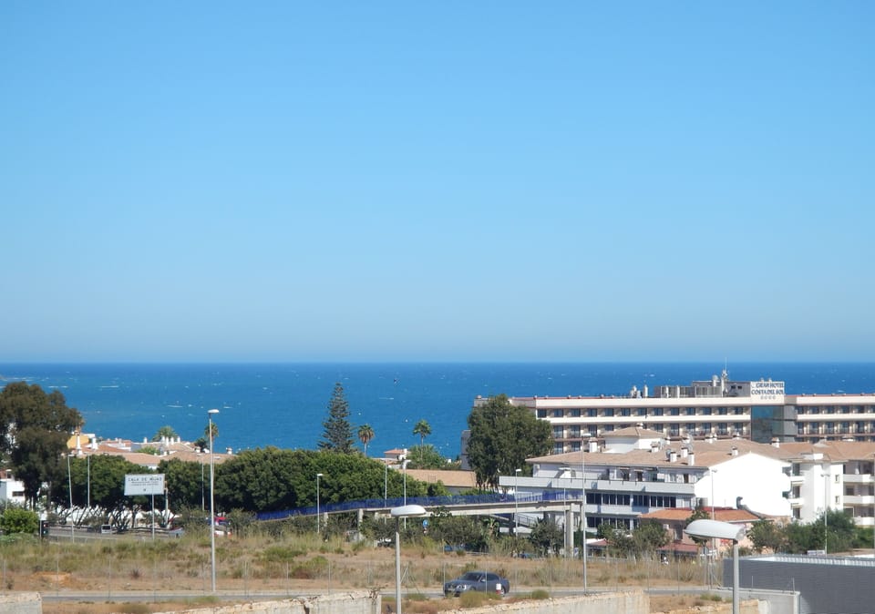 view from balcony