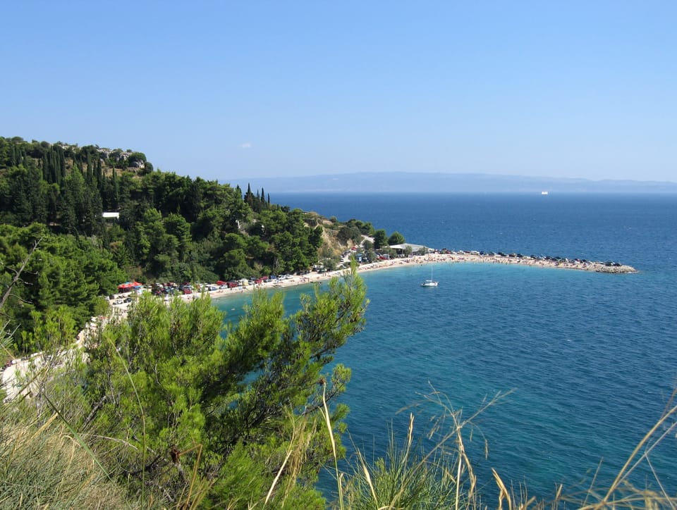Kasjuni beach in Split