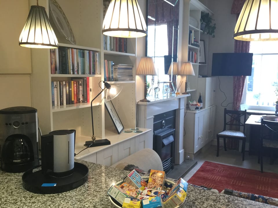 view from kitchen