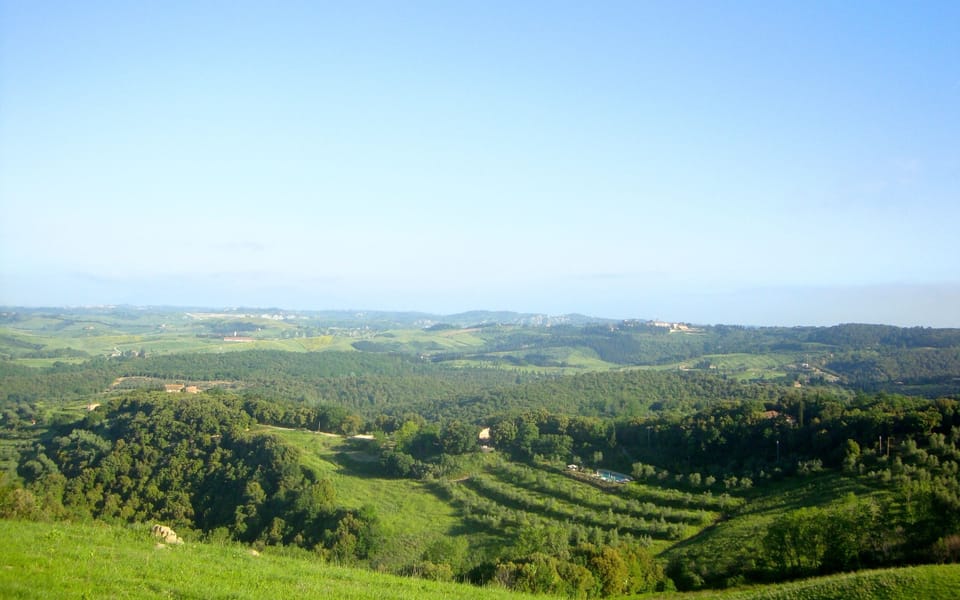View over Agriturismo Le Capanne
