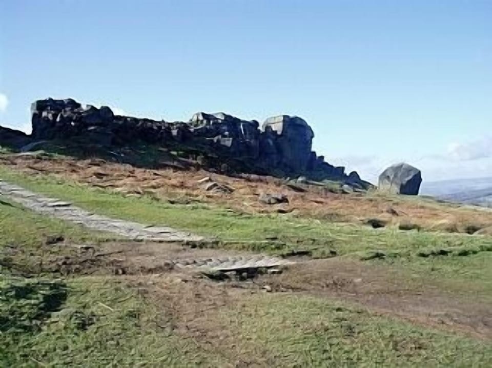 The Cow & Calf rocks on Ilkley's famous moor
