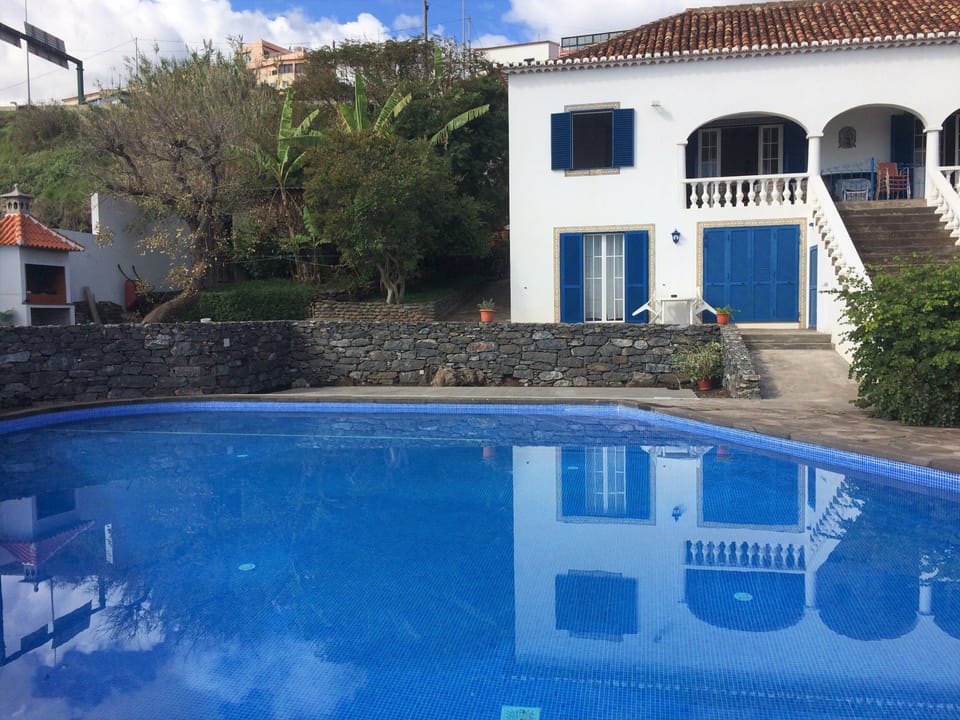 Área exterior da casa