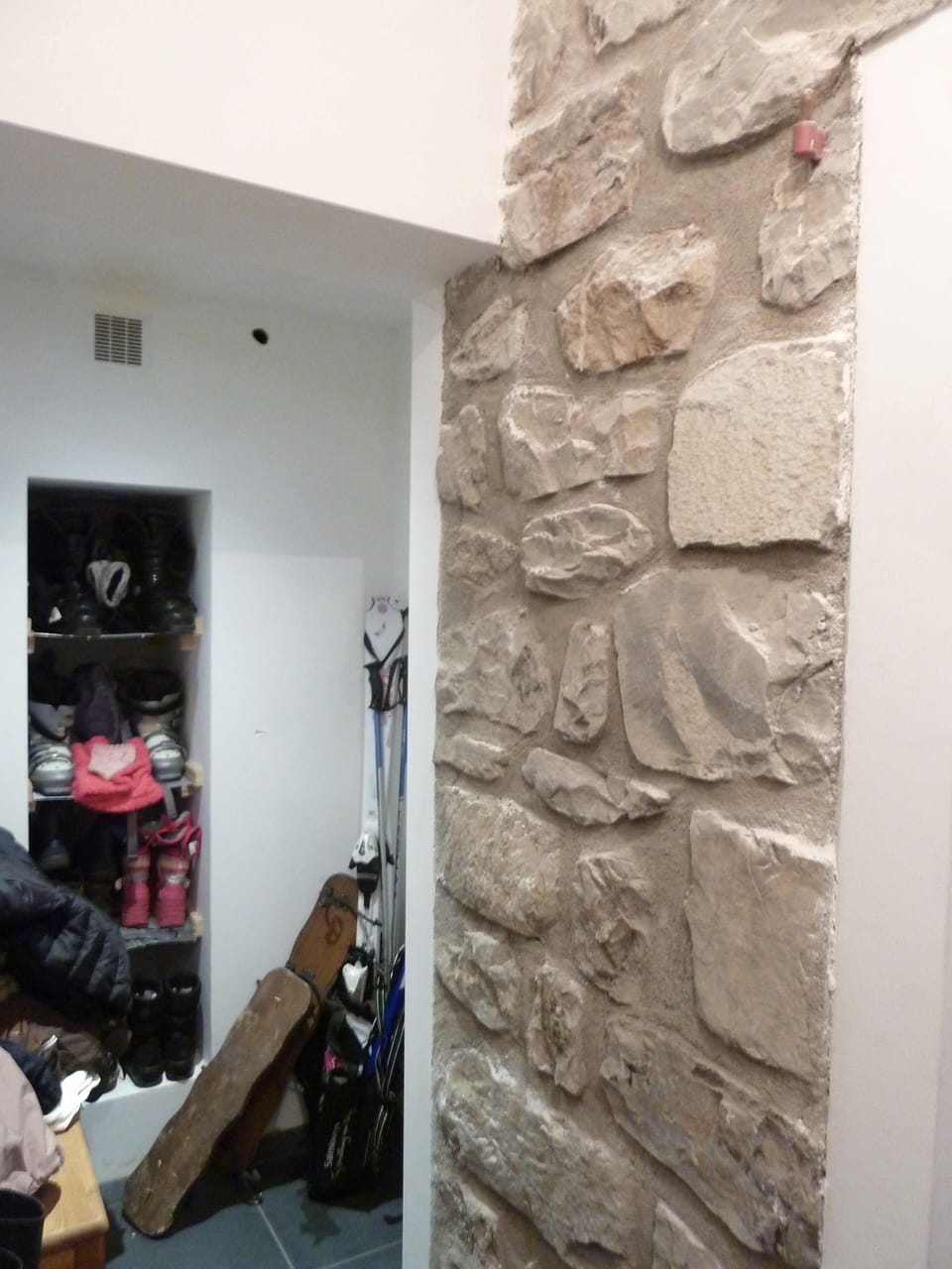 // The Street / Ground Level entrance with boot storage