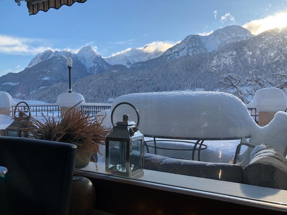 Winter in the mountains