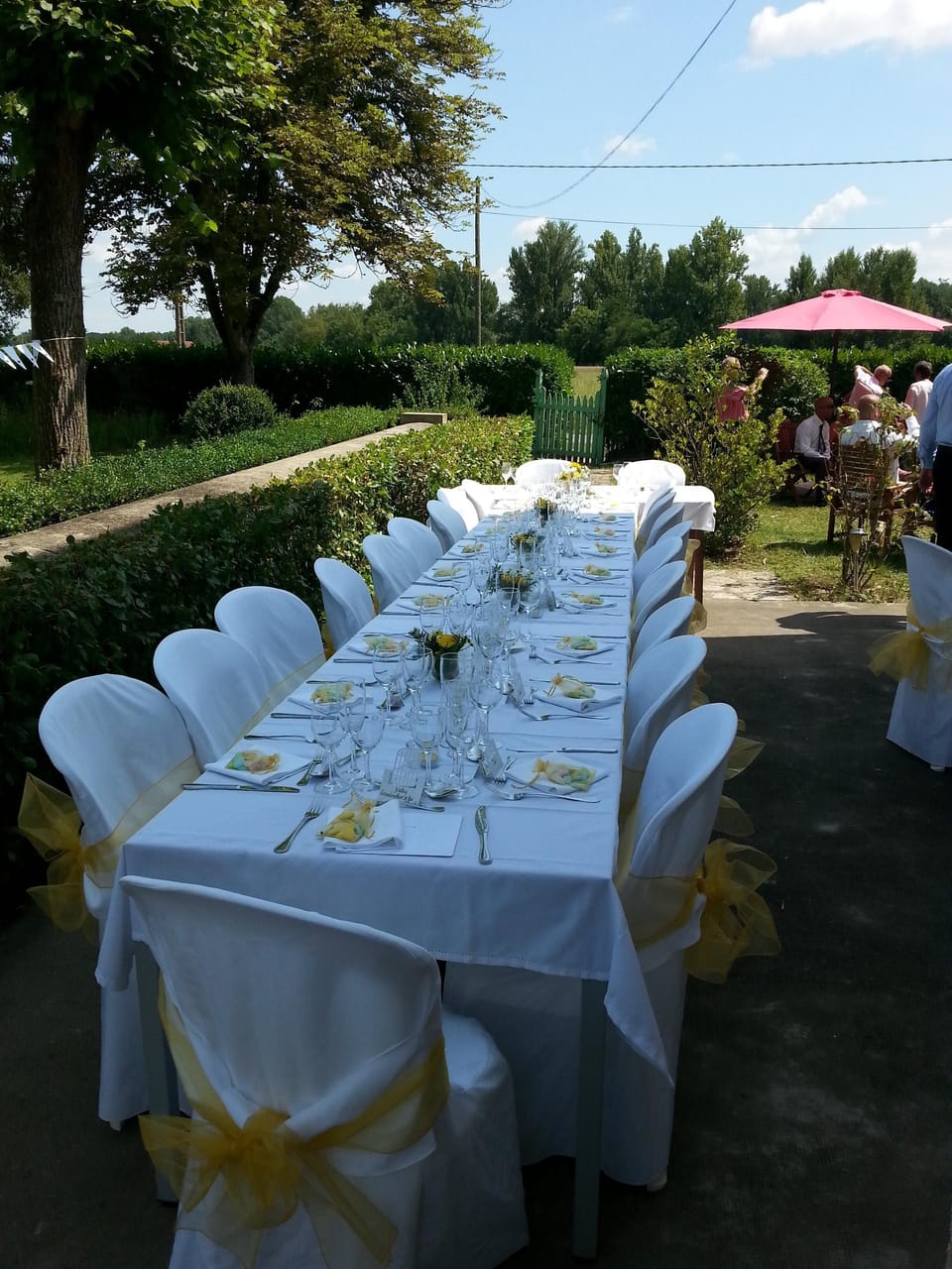 Wedding reception