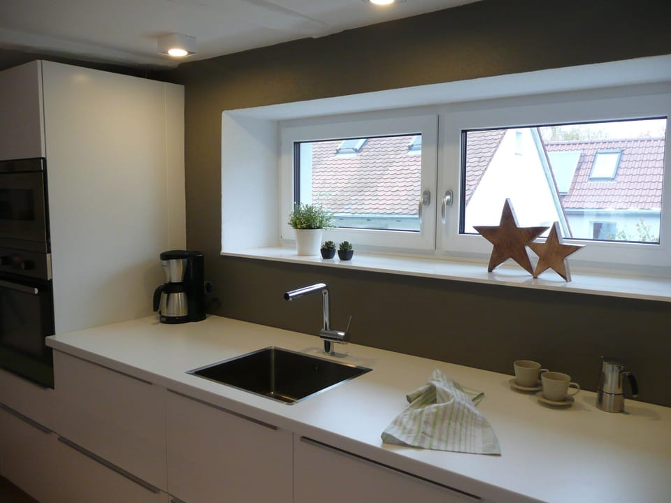 well equipped kitchen
