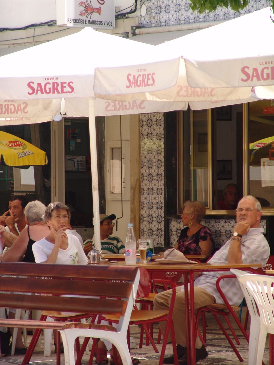 small Café in village center