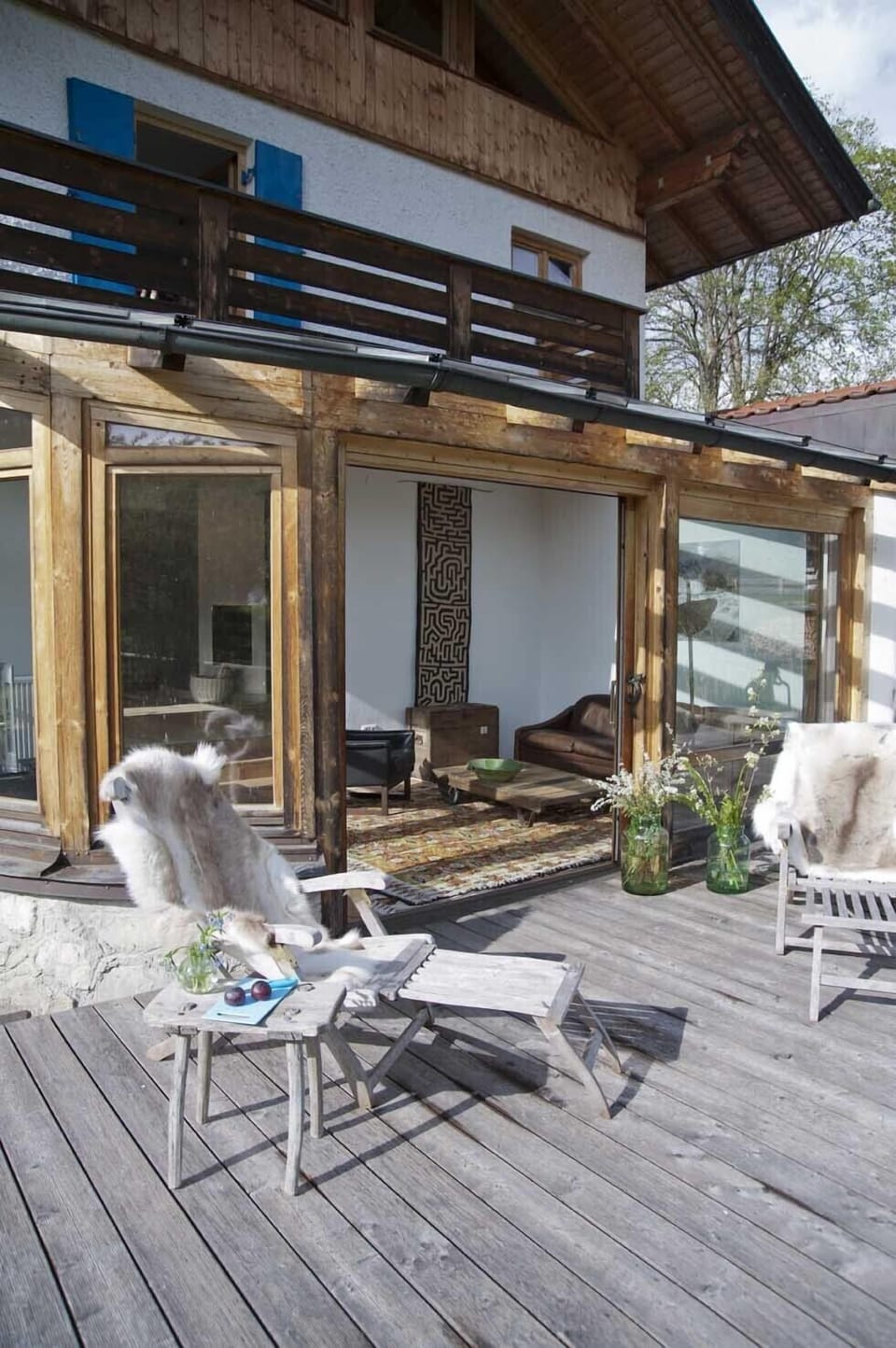 South side with patio