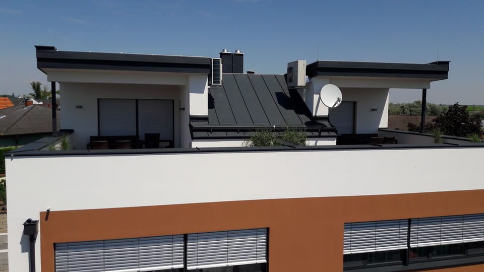 Dachterrasse vom Innenhof