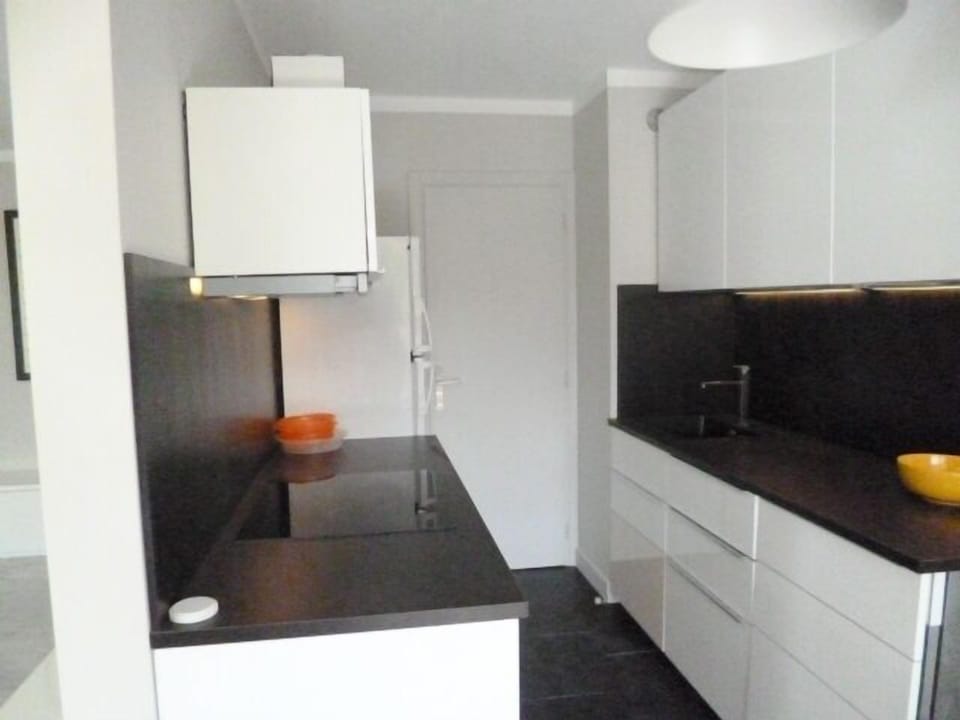 The new seperate kitchen