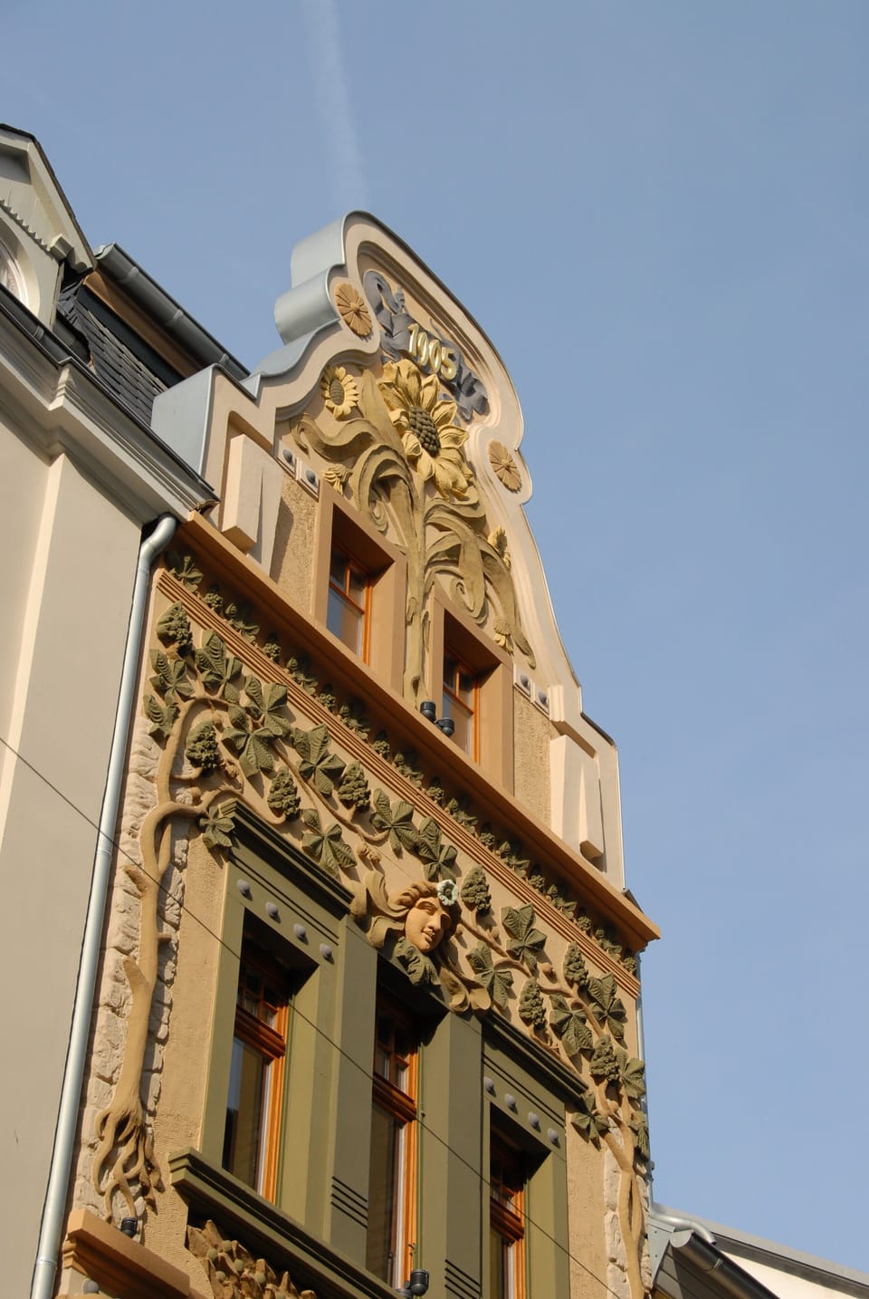 Exterior detail