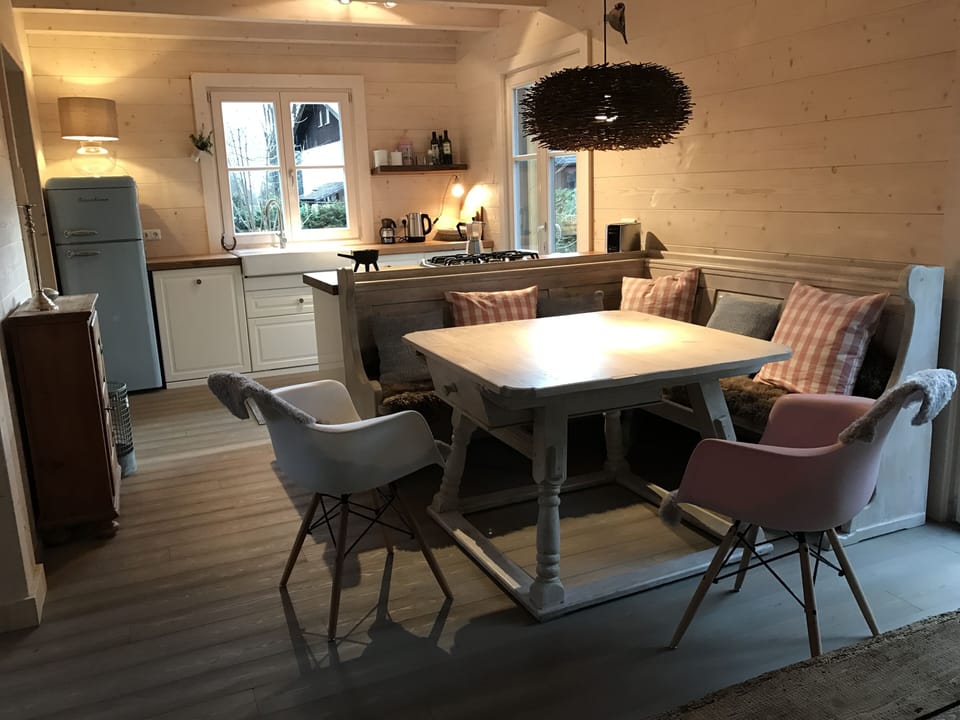 Kitchen and dining room