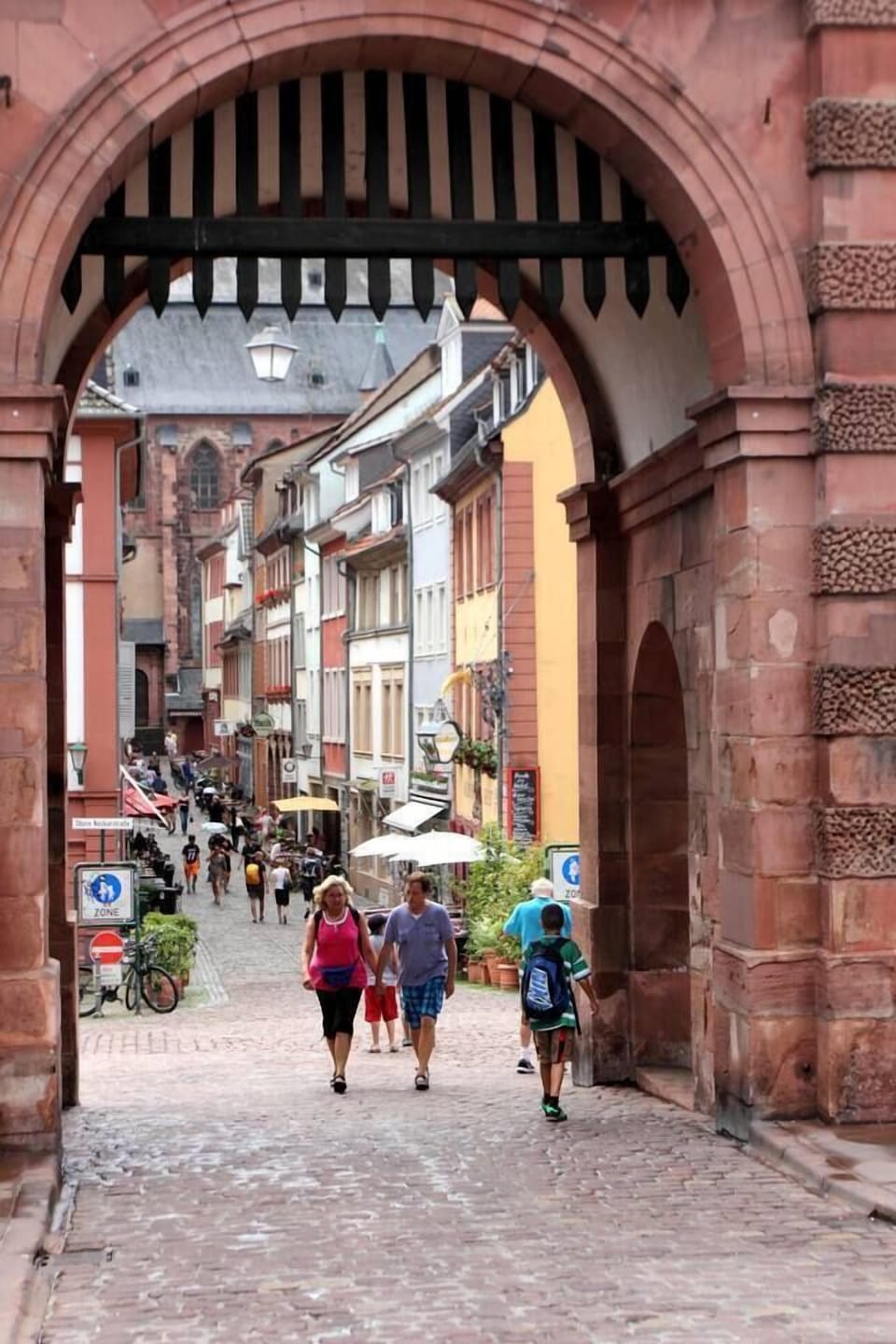 Steingasse an der alten Brücke