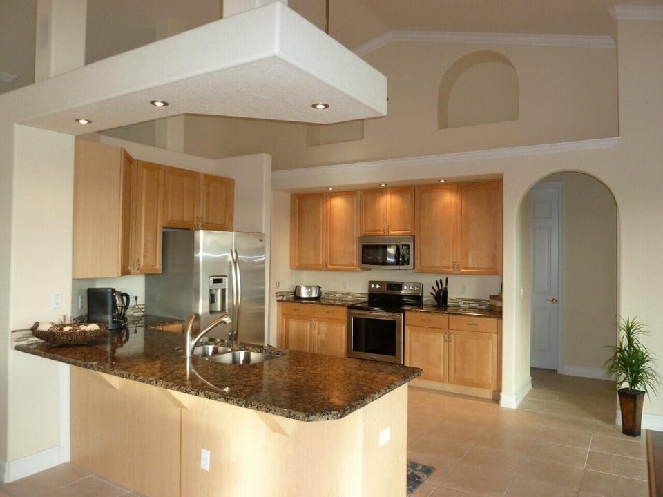 Kitchen in the villa Pleasure