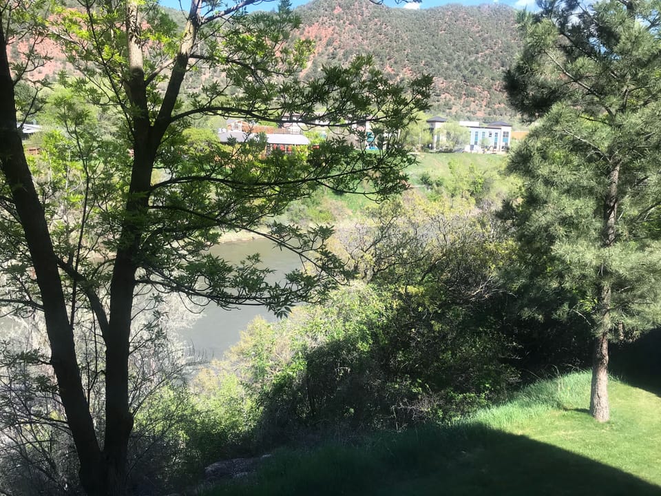 View from bedroom 2, looking southeast. 